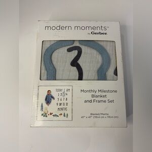 Modern Moments Milestone Blanket Set